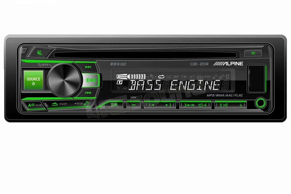 Alpine CDE-201R Autoradio 1 din e 2 din Car stereo - Autoradio 1 e
