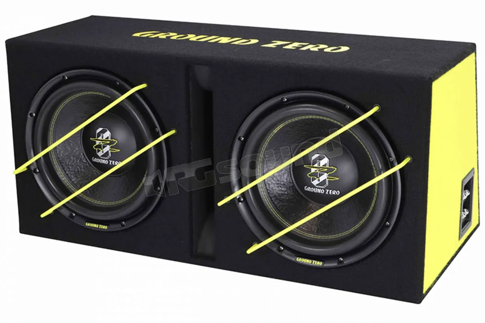 Ground Zero GZIB 2.3000XSPL doppio sub SPL in cassa reflex Subwoofer