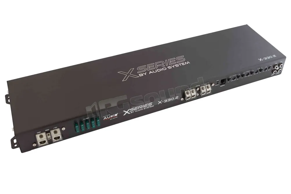 Audio System X-330.2 amplificatore 2 canali Classe AB con tecnoogia SM
