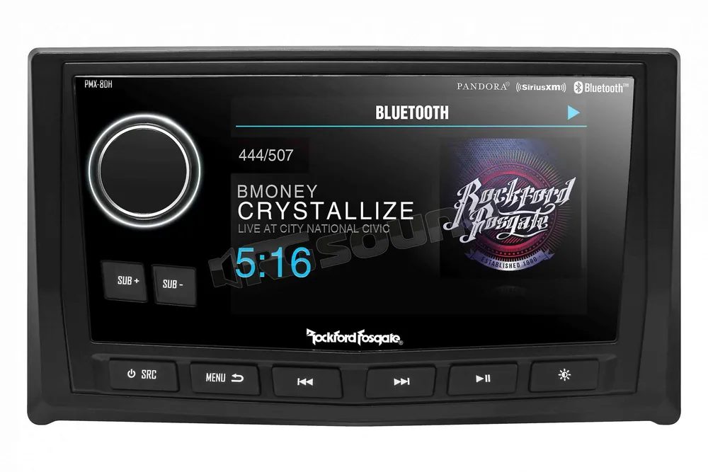 Rockford Fosgate PMX-8DH controller multizona con display 5‘‘ Sorgen
