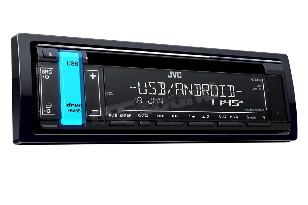 JVC KD-R491 Autoradio 1 din e 2 din Car stereo - Autoradio 1 e 2 Di