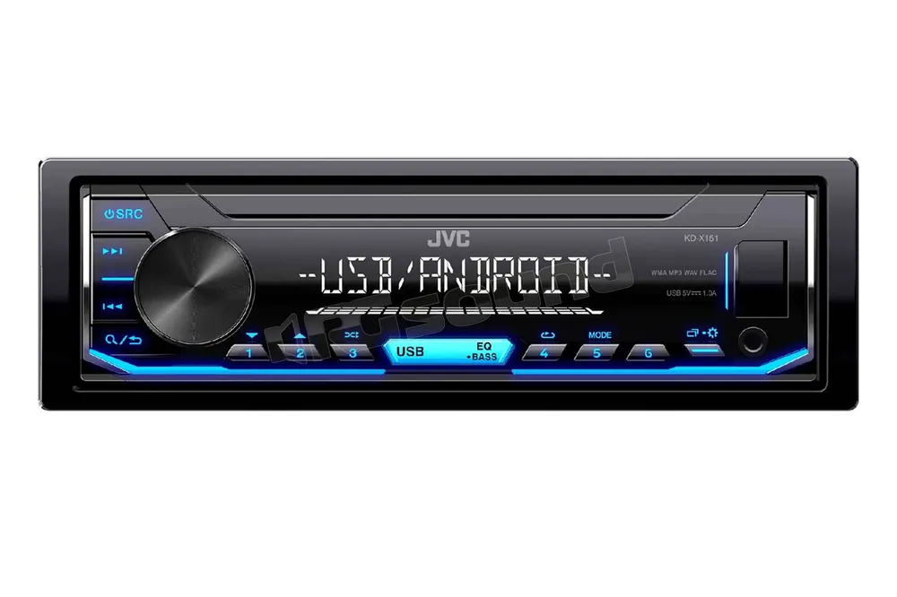 JVC KD-X151 Autoradio 1 din e 2 din Car stereo - Autoradio 1 e 2 Di