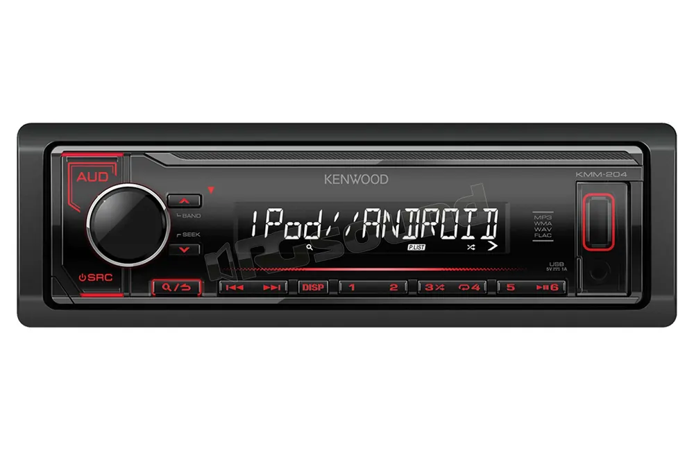 Kenwood KMM-204 Autoradio 1 din e 2 din Car stereo - Autoradio 1 e