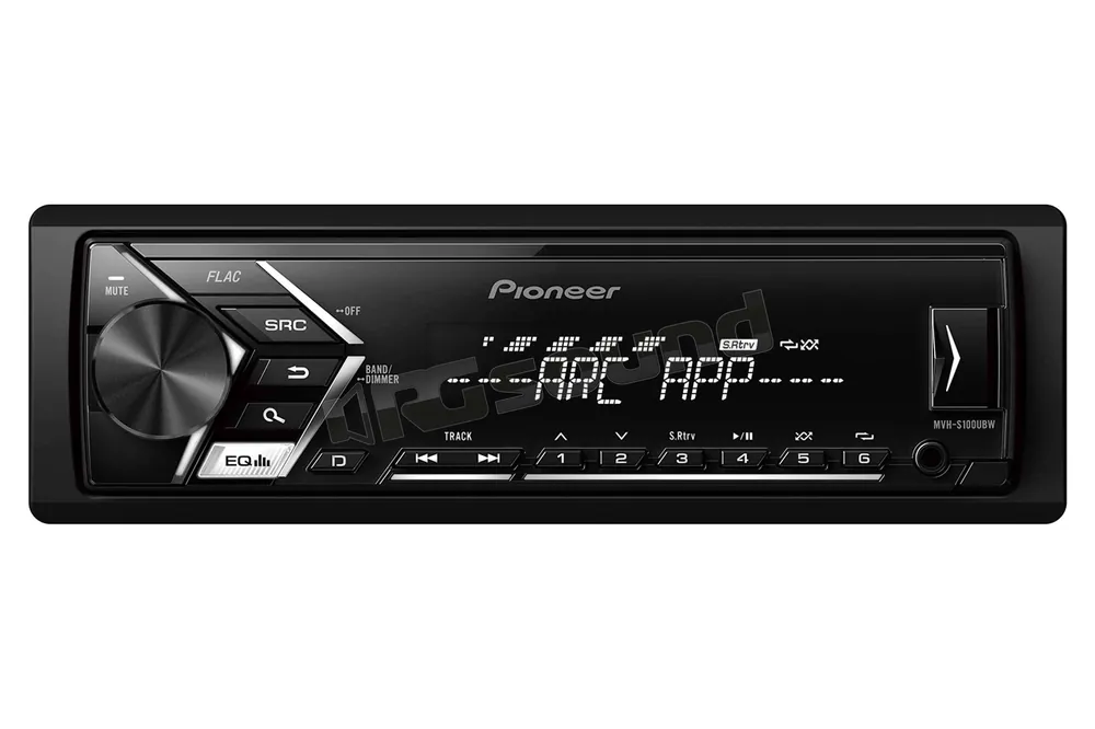 Pioneer MVH-S100UBW Autoradio 1 din e 2 din Car stereo - Autoradio