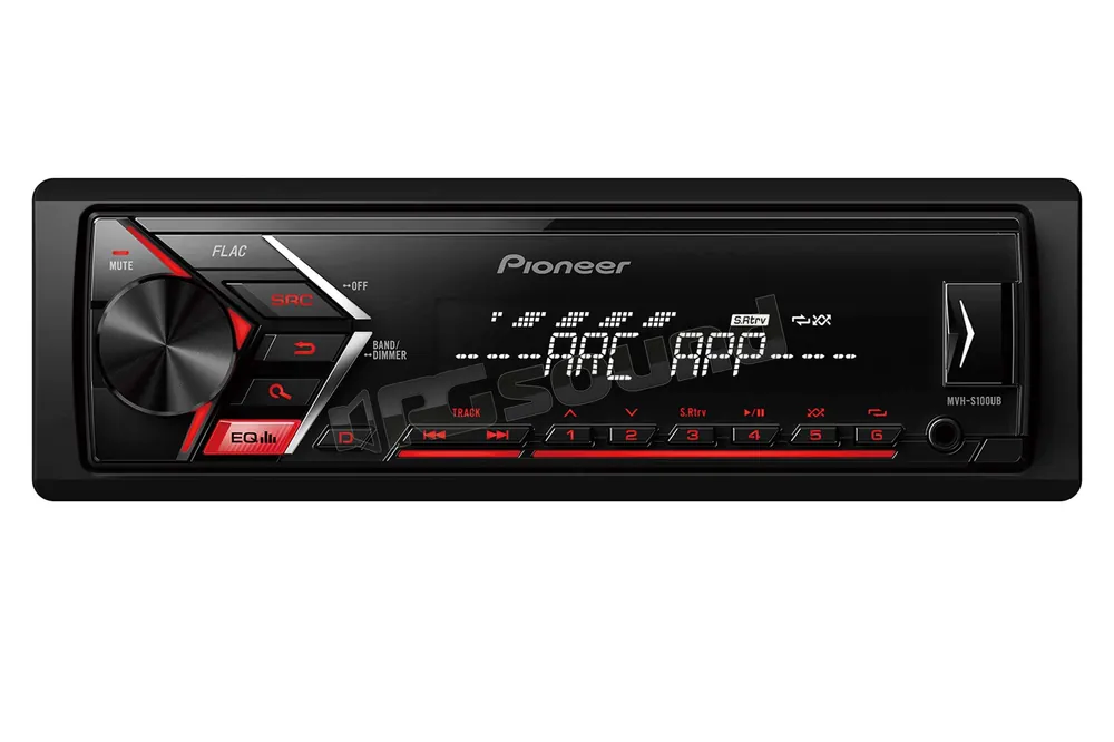 Pioneer MVH-S100UB Autoradio 1 din e 2 din Car stereo - Autoradio 1