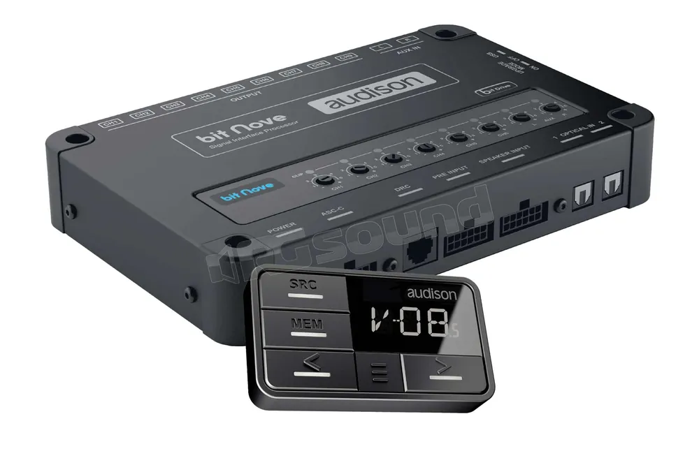 Audison BIT NOVE DRC processore 6 in + 9 out + DRC AB Processori amp