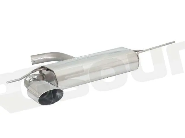 Ragazzon 50.0244.12 Posteriore inox con terminale ovale 135x90 mm per