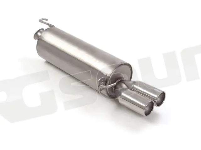 Ragazzon 58.0002.26 Posteriore inox con terminali rotondi per Audi e V
