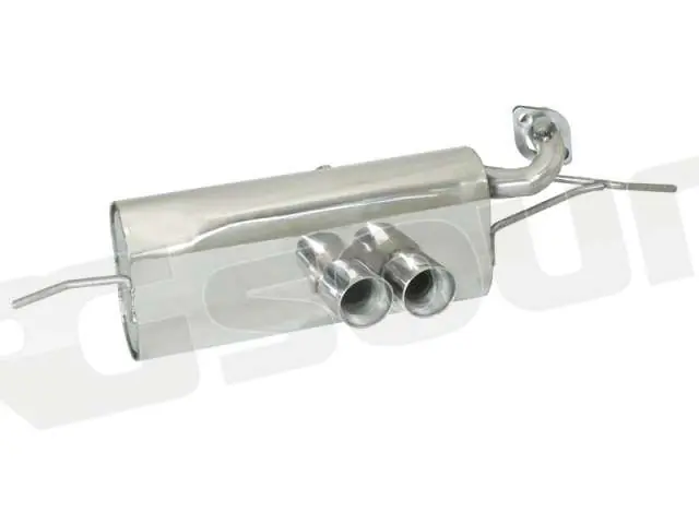 Ragazzon 58.0359.64 Posteriore inox con terminali rotondi per Smart