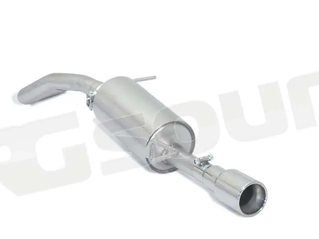Ragazzon 50.0521.05 Posteriore inox con terminale rotondo per Skoda