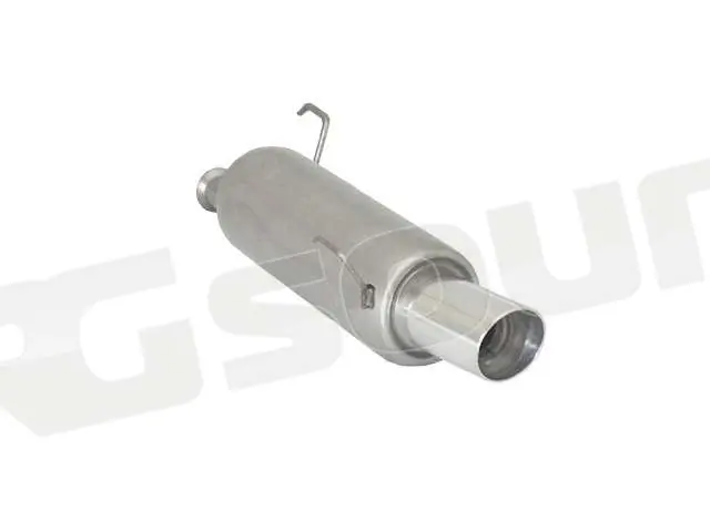 Ragazzon 18.0062.60 Posteriore inox con terminale rotondo per Peugeot�