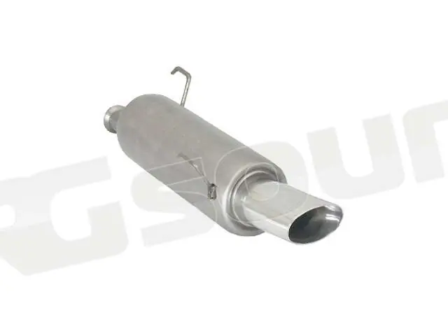 Ragazzon 18.0062.13 Posteriore inox con terminale ovale per Peugeot