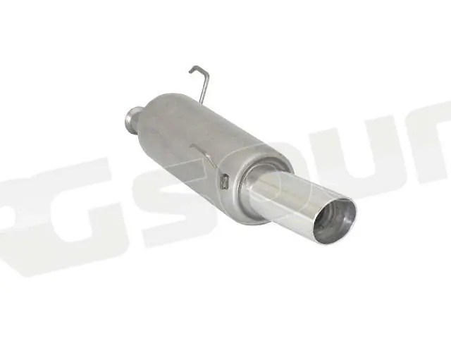 Ragazzon 18.0145.60 Posteriore inox con terminale rotondo Sport Line