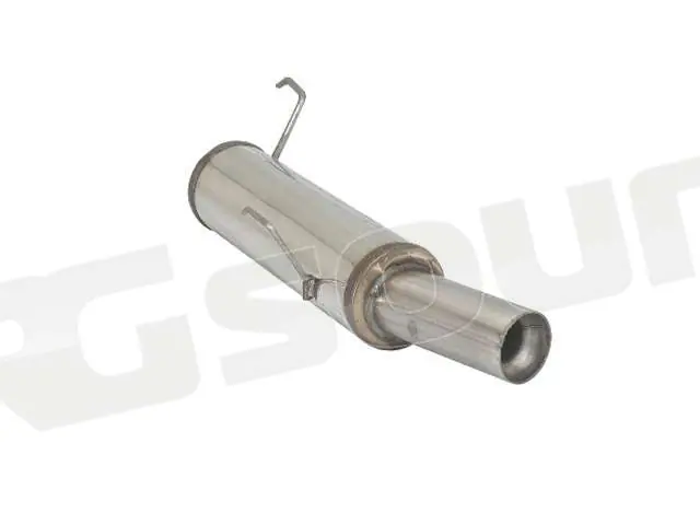 Ragazzon 58.0145.98 Posteriore inox con terminale rotondo 80 mm per Pe