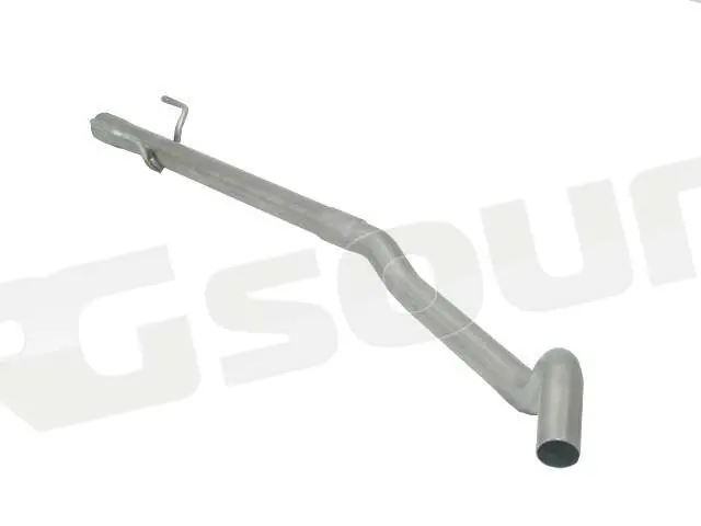 Ragazzon 55.0055.00 Tubo centrale senza silenziatore inox per Opel