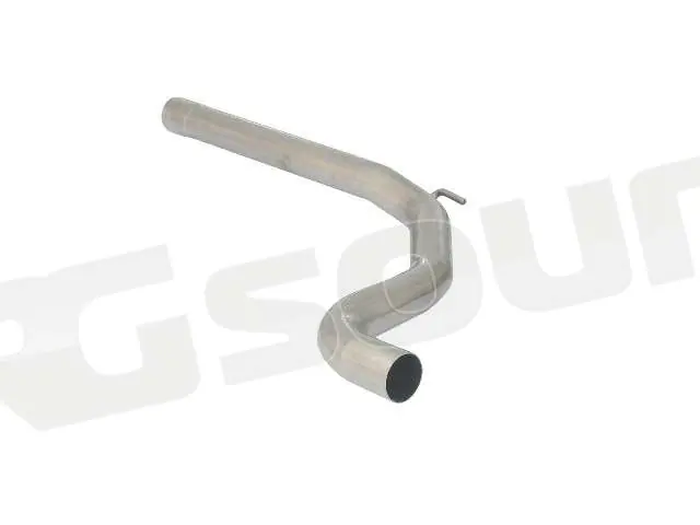 Ragazzon 55.0130.00 Tubo centrale senza silenziatore inox per Opel