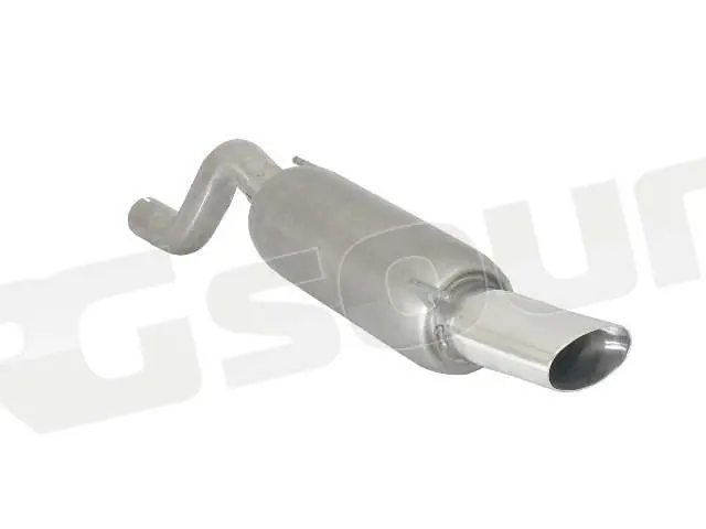 Ragazzon 10.0205.13 Posteriore inox con terminale ovale per Opel Mar