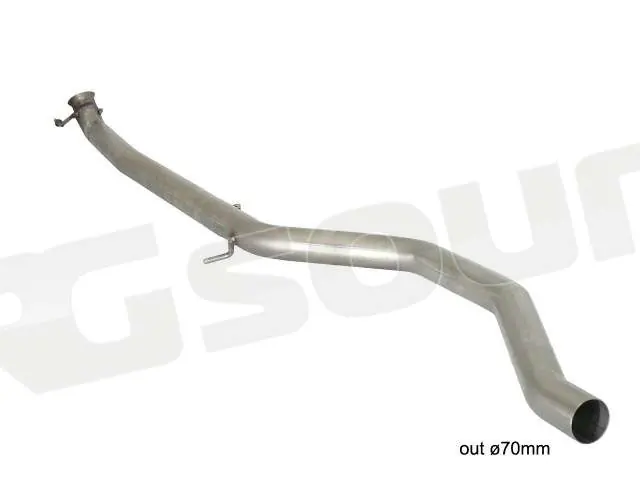Ragazzon 55.0317.00 Tubo centrale inox per Mercedes Marmitte e termi