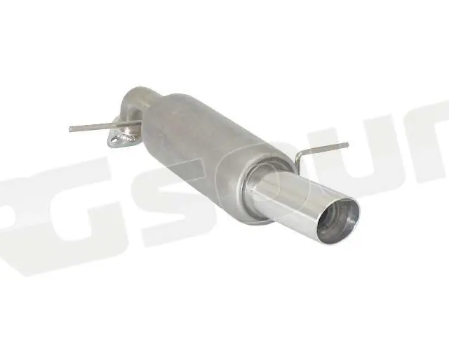 Ragazzon 18.0373.60 Posteriore inox con terminale rotondo per Mazda