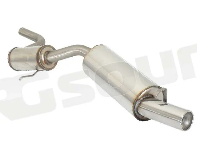 Ragazzon 50.0334.04 Posteriore inox con terminale rotondo 80 mm per F