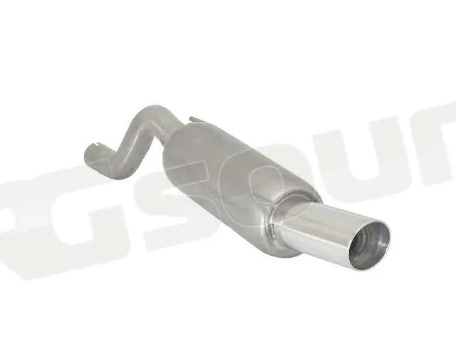 Ragazzon 10.0129.60 Posteriore inox con terminale rotondo per Fiat M