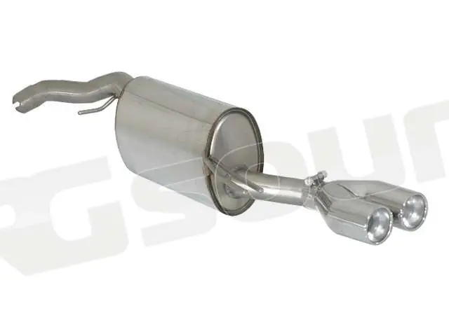 Ragazzon 50.0227.26 Posteriore inox con terminali rotondi per Fiat M