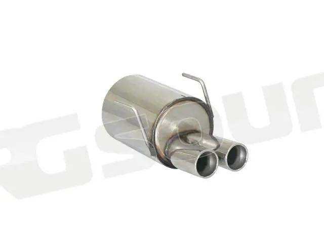 Ragazzon 50.0446.25 Posteriore inox con terminali rotondi per Fiat M