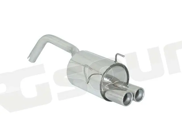 Ragazzon 58.0334.25 Posteriore inox con terminali rotondi per Fiat M