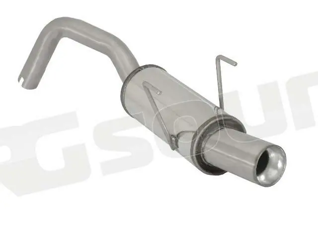 Ragazzon 50.0215.98 Posteriore inox con terminale rotondo per Fiat e F
