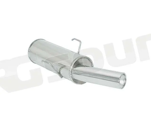 Ragazzon 58.0005.04 Posteriore inox con terminale rotondo 80 mm per C